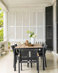 Modern Black Aluminum Outdoor Furniture - Harbor Classic