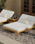 Coronado Outdoor Double Chaise Lounge