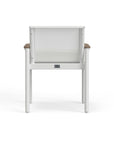 Best Quality White Aluminum Dining Chair