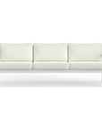 White Metal Outdoor Sofa