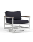 Barrow Outdoor Swivel Club Chair