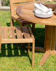 Grade a teak wood breakfast table