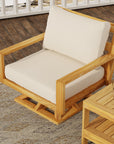 Coronado Outdoor Swivel Club Chair