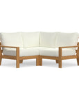Luxury Teak Sectional