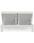 Modern White Aluminum Pool Day Bed