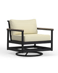 Barrow Outdoor Swivel Club Chair