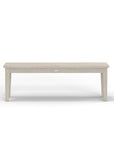 Outdoor Gray Teak Bench