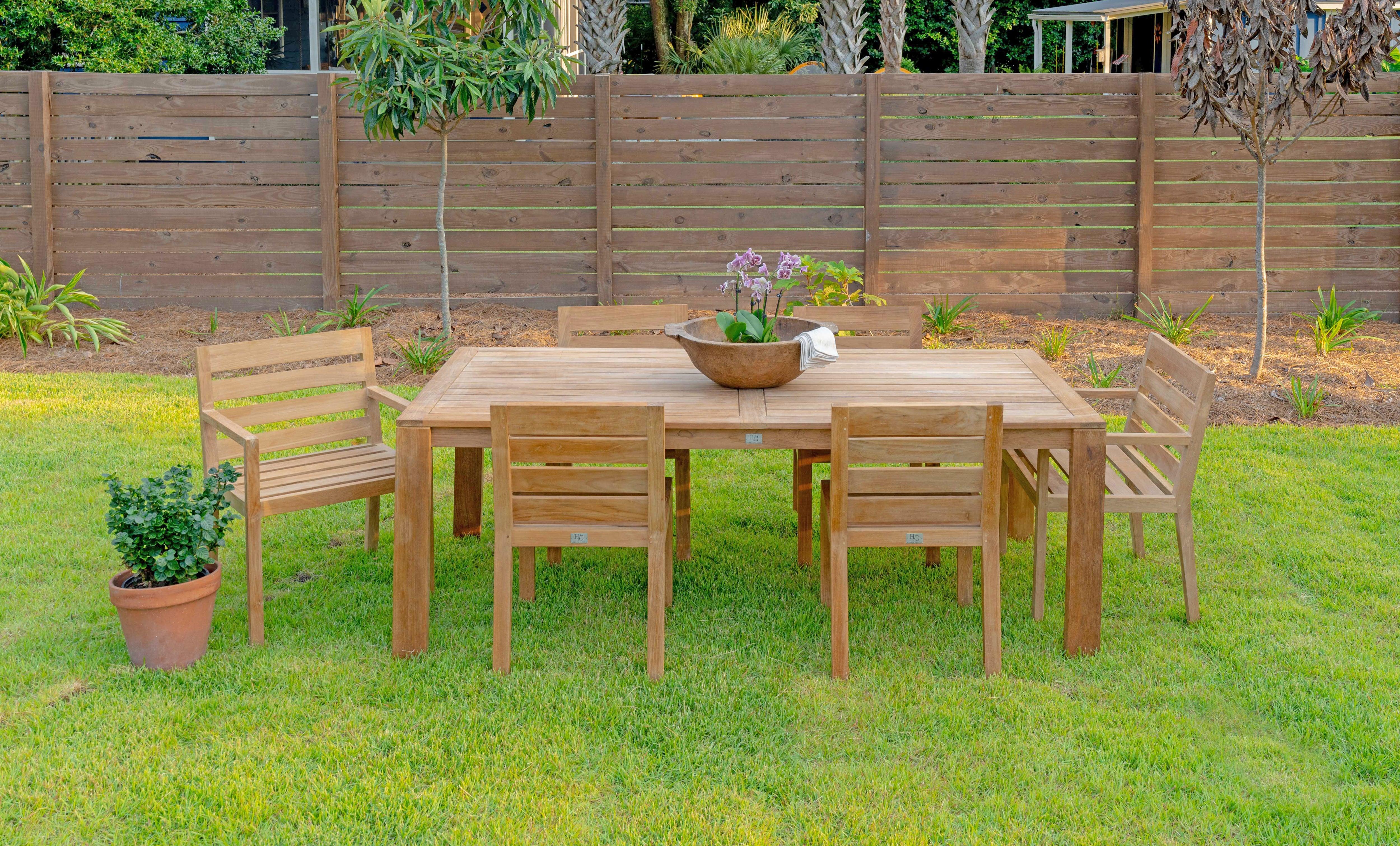 Best Looking Outdoor Patio Dining Table For Six To Eight People