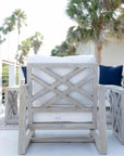 Modern Gray Teak Patio Furniture