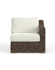 Sunbrella Fabric Wicker Sectional