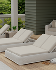 Fairwater Outdoor Double Chaise Lounge