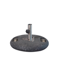 Black Concrete Umbrella Base